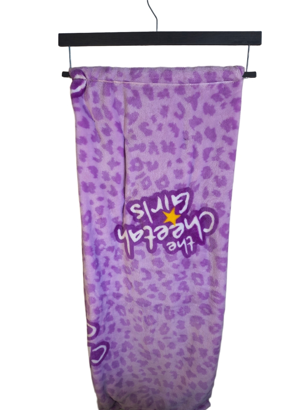 Disney Purple Cheetah Girls Cheetah Blanket Plush Throw Y2k NWT* - Picture 3 of 5